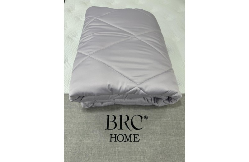 BRC Polar Yorgan Saten Lila Çift Kişilik
